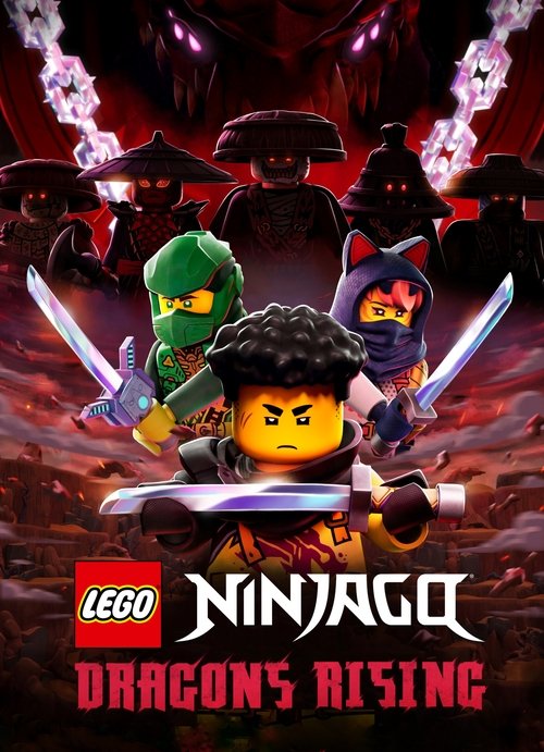 LEGO Ninjago: Ejderhaların Yükselişi (2023) film posteri