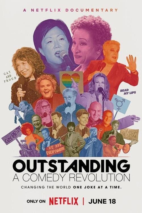 Outstanding: A Comedy Revolution (2024) film posteri
