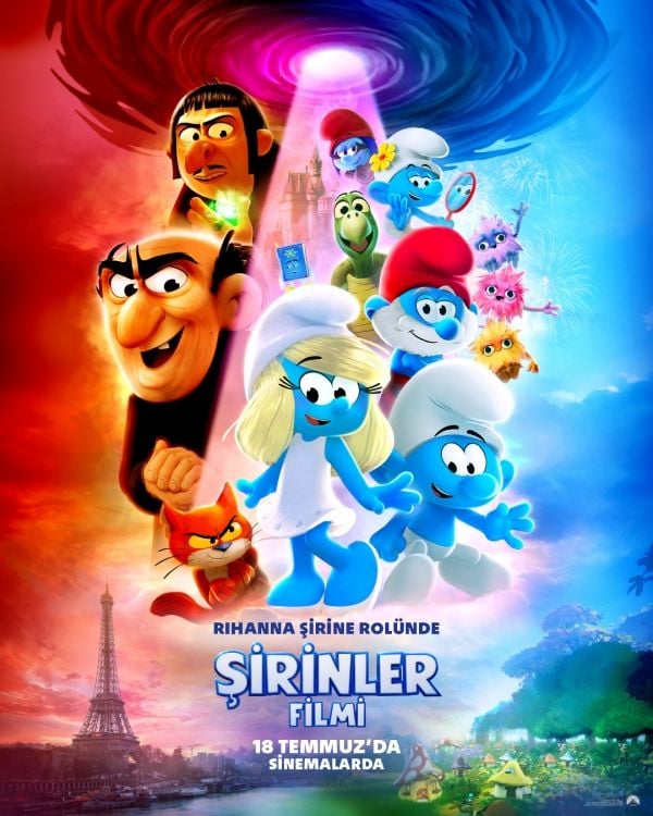 Şirinler Filmi (2025) film posteri