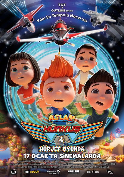 Aslan Hürkuş 4: Hürjet Oyunda (2025) film posteri