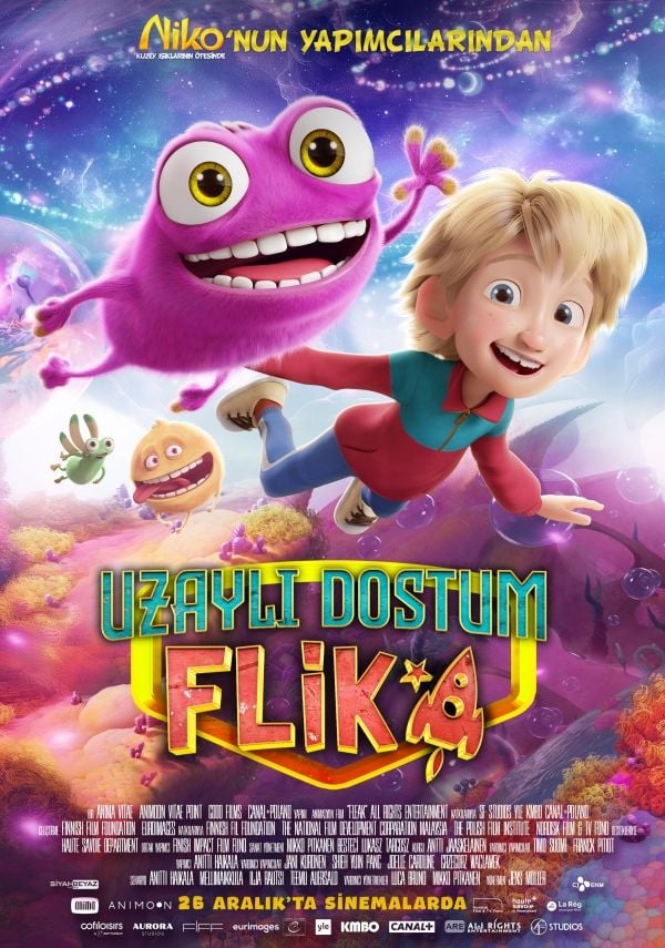 Uzaylı Dostum Flik (2025) film posteri