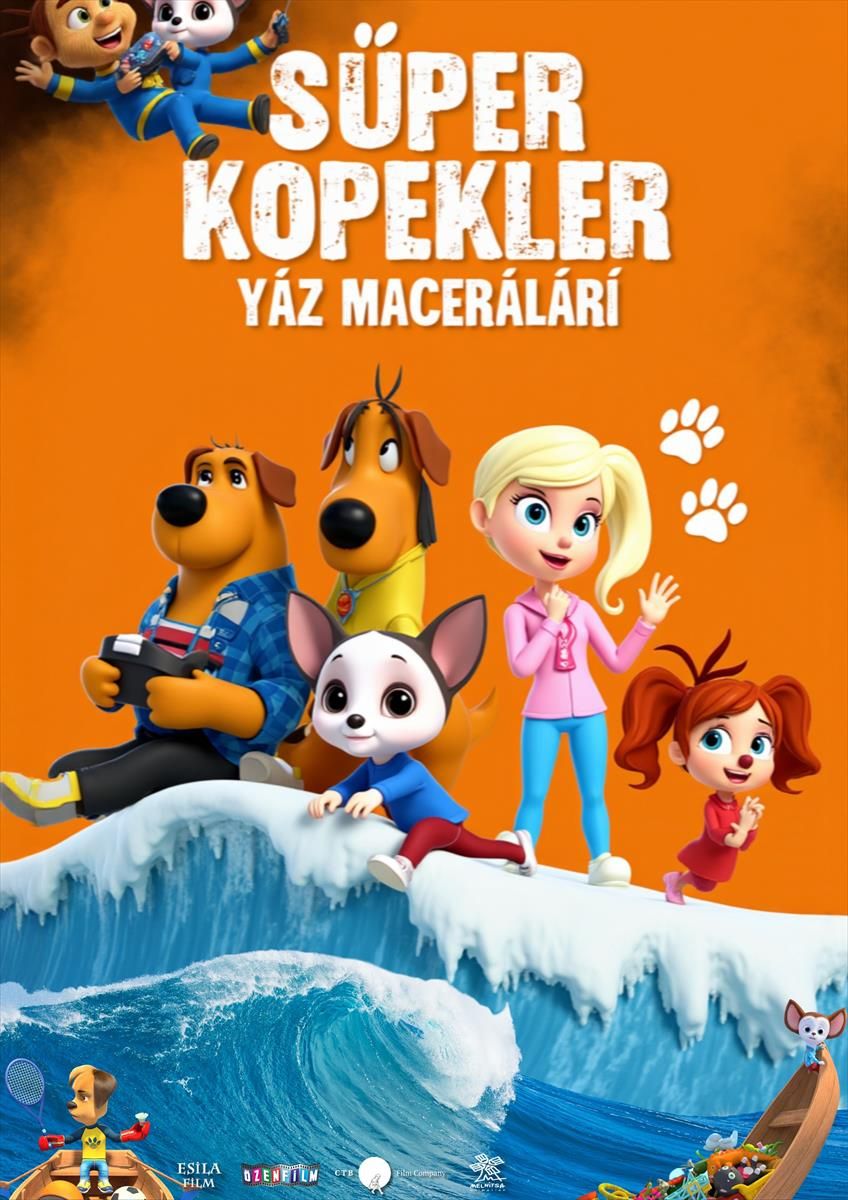 Süper Köpekler Yaz Maceraları (2025) film posteri