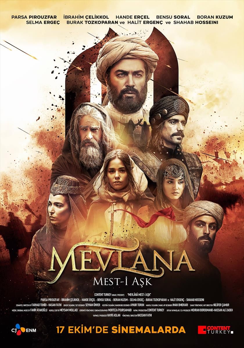 Mevlana Mest-i Aşk (2025) film posteri