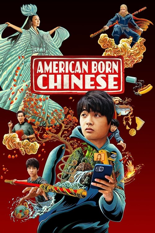 American Born Chinese (2023) film posteri