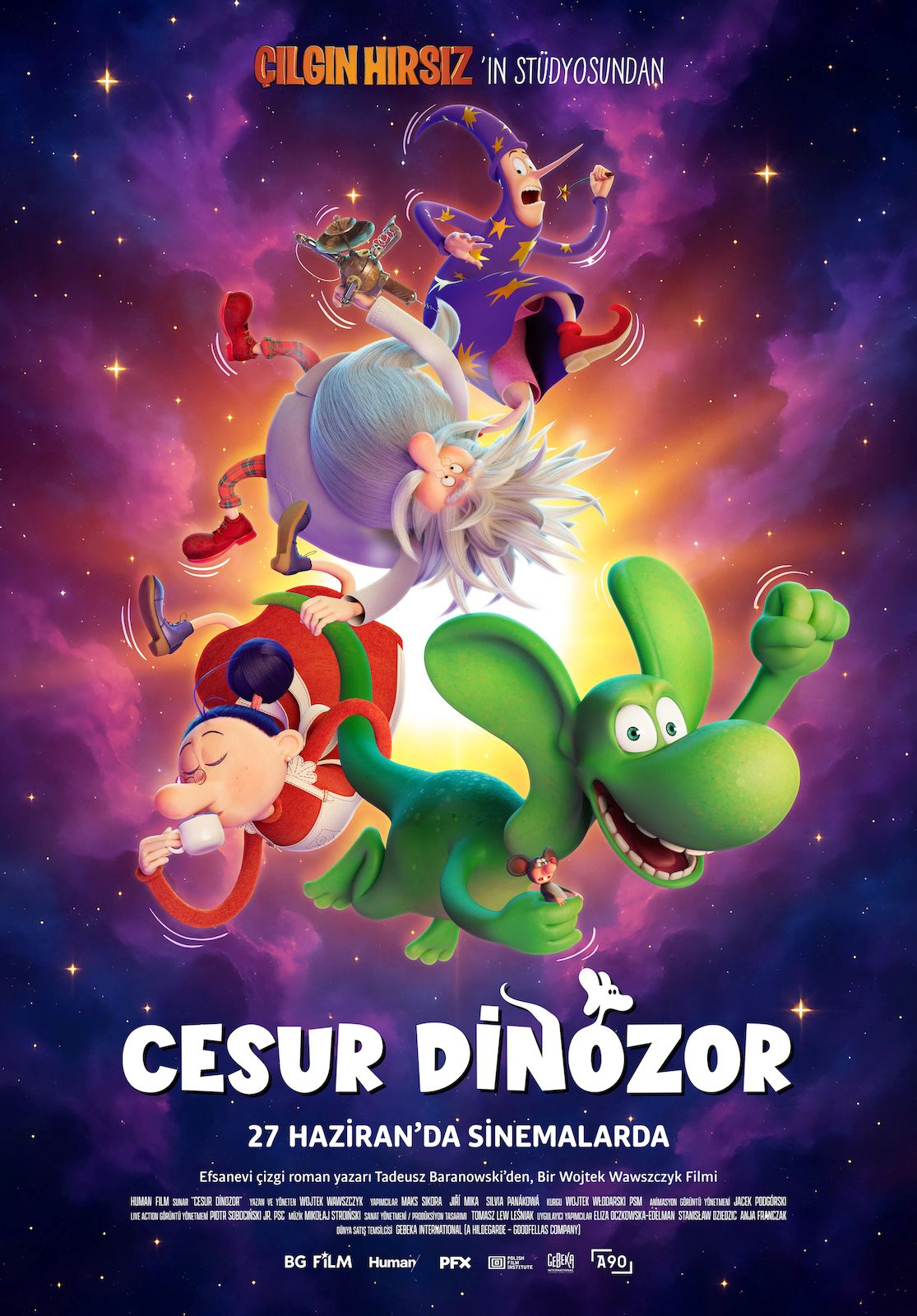 Cesur Dinozor (2025) film posteri