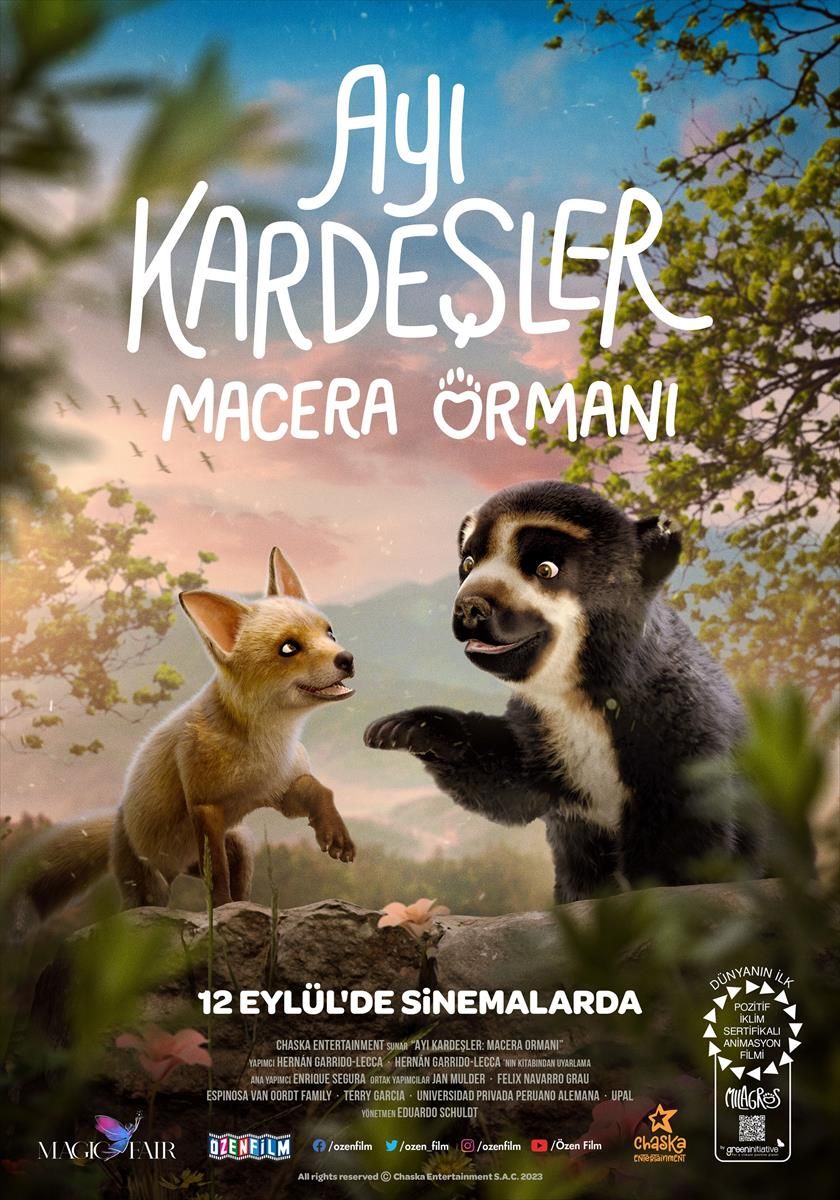 Ayı Kardeşler: Macera Ormanı (2025) film posteri