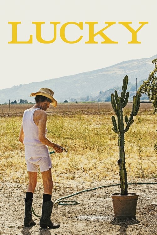 Lucky (2017) film posteri