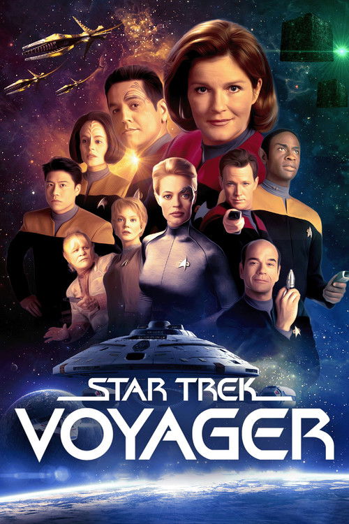 Star Trek: Voyager (1995) film posteri