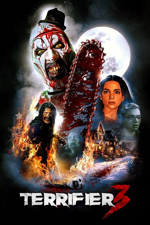Terrifier 3 (2024) film posteri