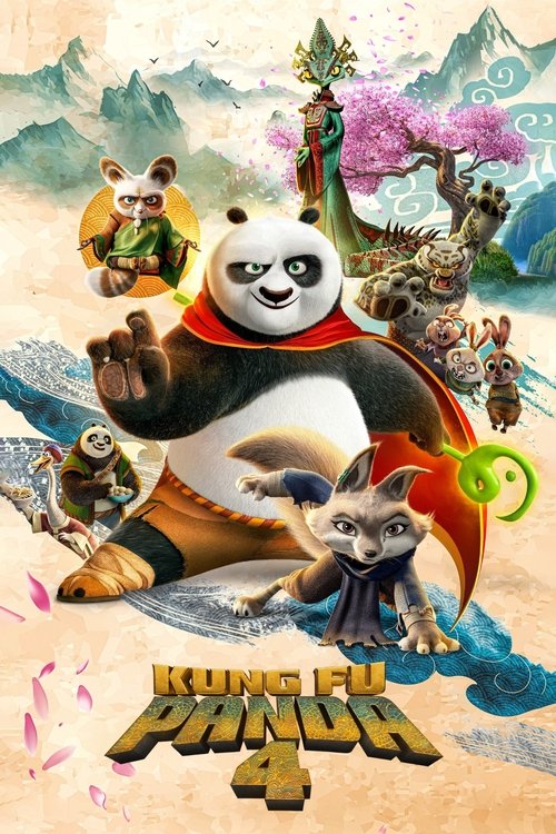 Kung Fu Panda 4 (2024) film posteri