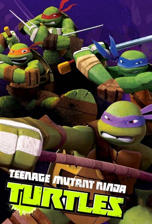 Genç Mutant Ninja Kaplumbağalar (2012) film posteri