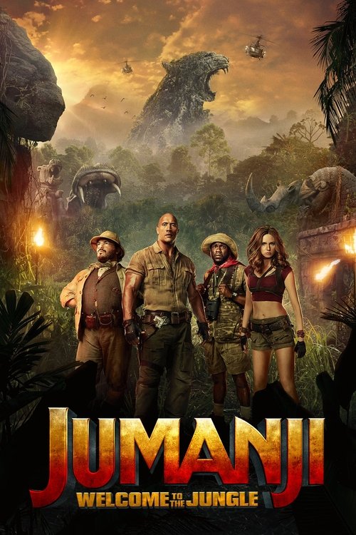 Jumanji: Vahşi Orman (2017) film posteri