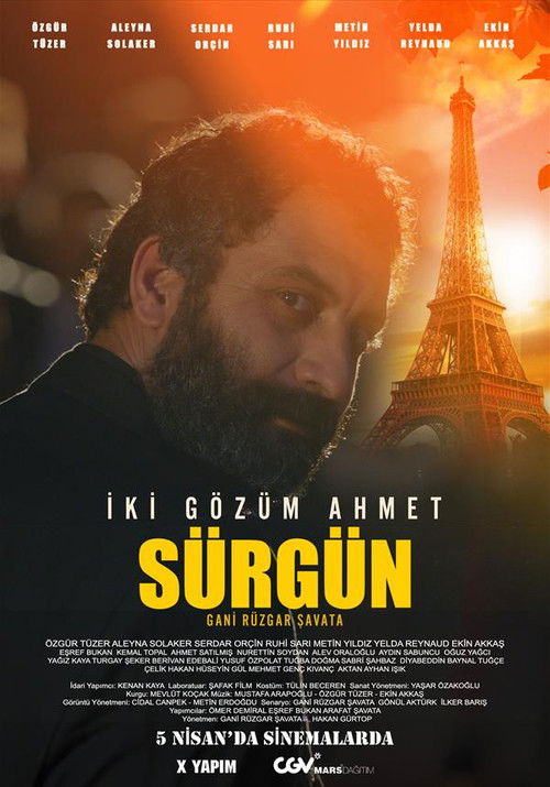 İki Gözüm Ahmet: Sürgün (2024) film posteri