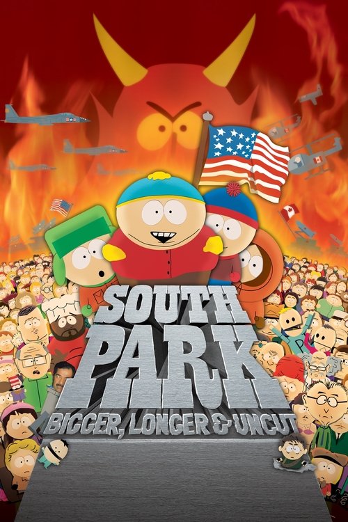 South Park: Bigger, Longer & Uncut (1999) film posteri