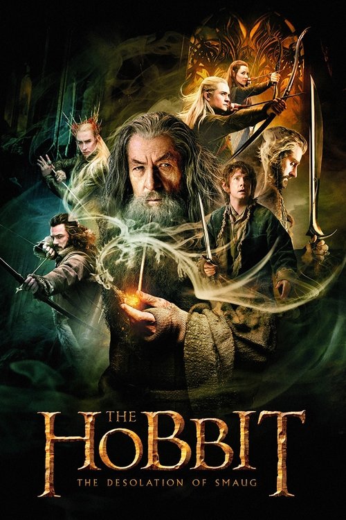 Hobbit: Smaug’un Çorak Toprakları (2013) film posteri
