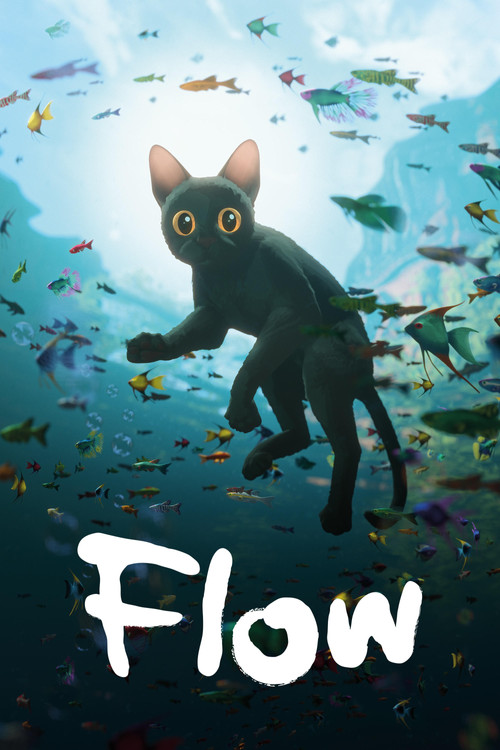 Flow: Bir Kedinin Yolculuğu (2024) film posteri