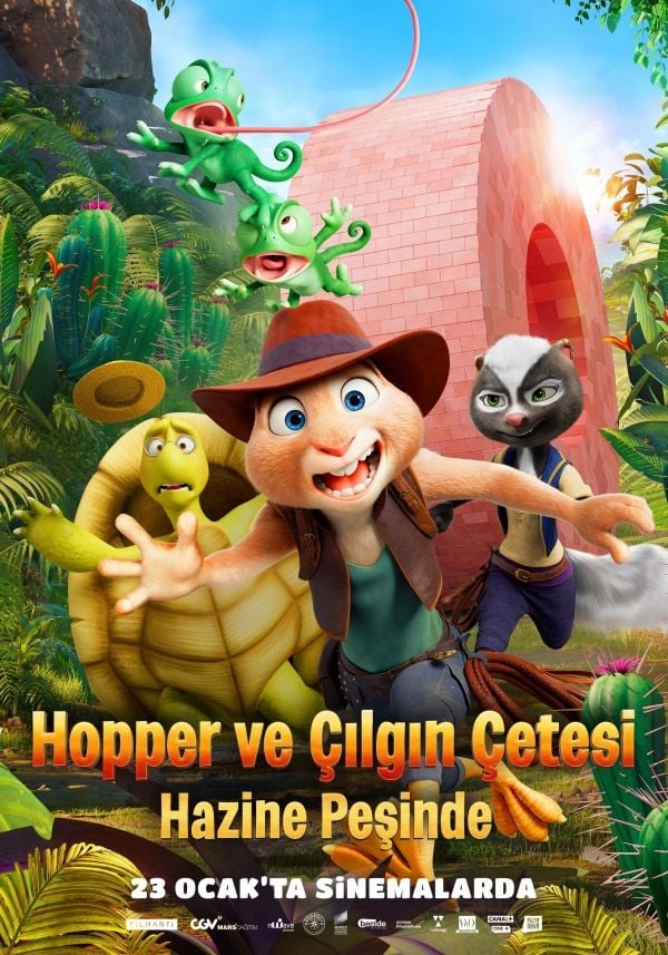 Hopper ve Çılgın Çetesi Hazine Peşinde (2026) film posteri