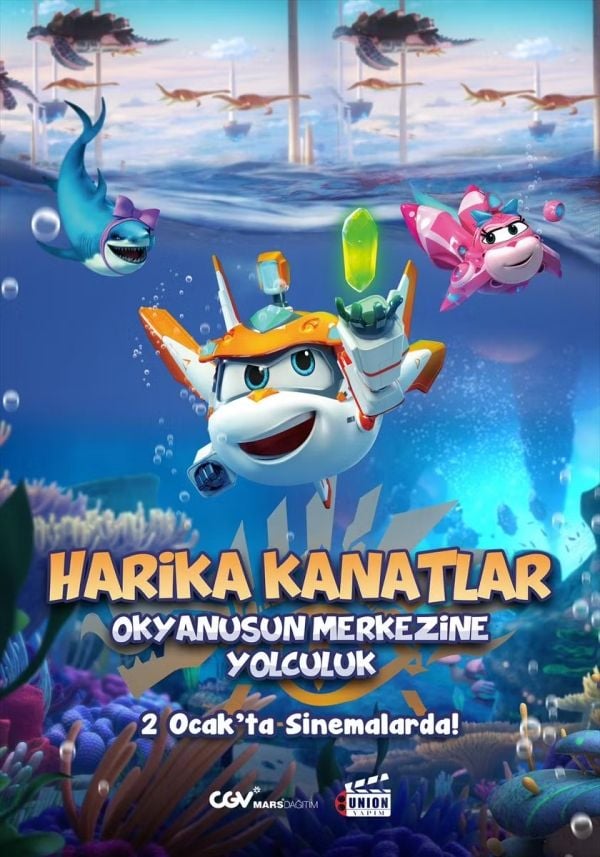 Harika Kanatlar: Okyanusun Merkezine Yolculuk (2026) film posteri