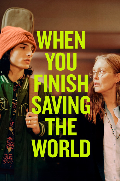 When You Finish Saving the World (2023) film posteri